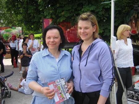 Soproga predsednika Barbara Miklič Türk se je udeležila 5. Delovega dobrodelnega ženskega teka